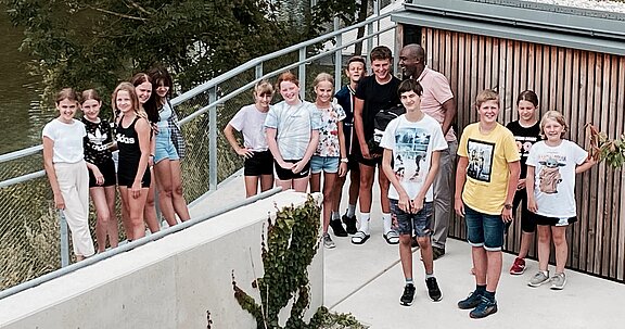 Foto von Wieselburger Jugendlichen beim English Summer Camp
